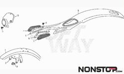 Guardabarros Delantero Beta REV-3 2005 Trial