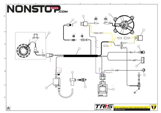 Interruttore della luce di prova TRRS ONE 2016-attuale originale