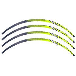 Set di adesivi per cerchioni gialli COMAS