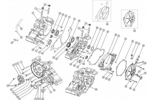 Guarnizione coperchio frizione GasGas TXT Pro 2019-2023