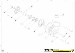 Kit Reparación Bomba Agua Trrs 2016-2018