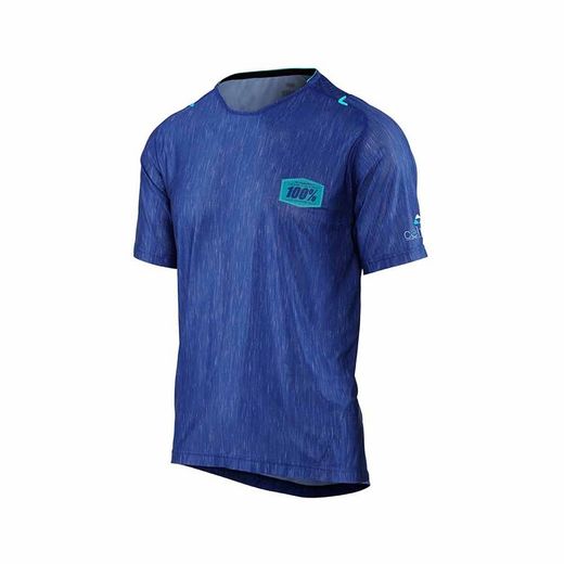 100% Celium Heather Blue Jersey