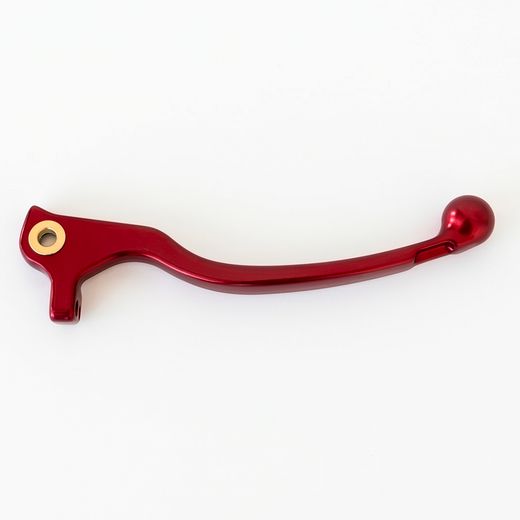 Braktec and AJP Trial Brake Lever Red