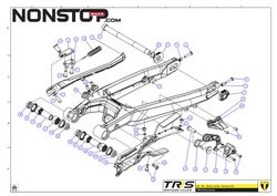TRRS EvoII Trial Kettenspannerfeder (ab 2023)