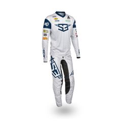 Pantalón Enduro Billy Bolt S3 Parts 2025 Blanco BO-BI-