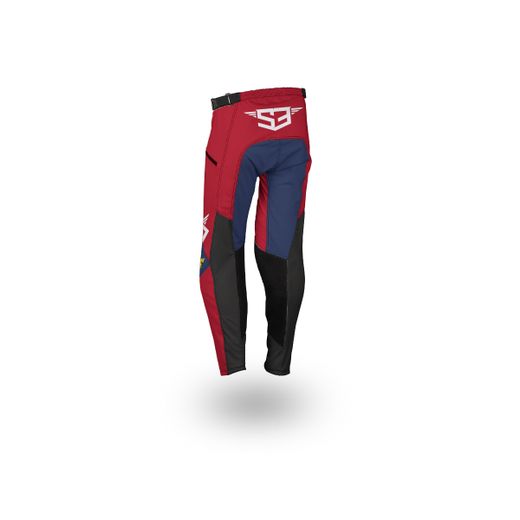 Calça Wade Young Replica S3 Parts Enduro Vermelha