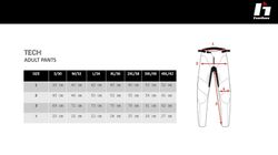 Pantaloni da trial Hebo Tech Neri Collezione 2025
