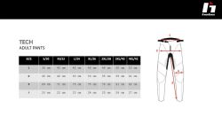 Pantaloni da prova blu Hebo Tech Collezione 2025