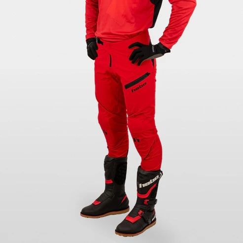 Pantaloni da trial Hebo Tech Rossi Collezione 2025