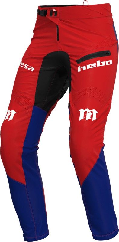 Calça Hebo Trial Montesa Classic Vermelha