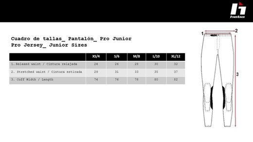 Pantaloni Enduro/Trial da bambino Hebo Phenix Junior Giallo HE3201A Collezione 2025