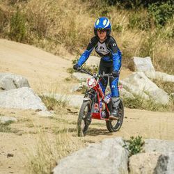 Pantaloni Trial da bambino Hebo Pro Classic Blu HE3201A Collezione 2025