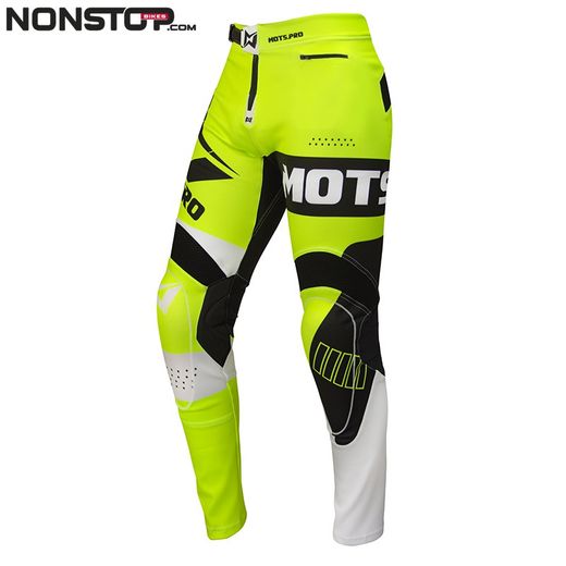 Pantaloni Mots Trial Step7 Giallo Fluorescente