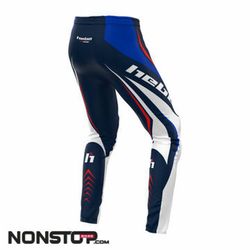 Pantaloni da trial per bambini Hebo Pro Classic bianchi HE3201B Collezione 2025