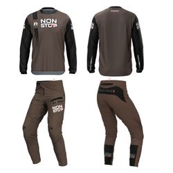 Ensemble Trial Non Stop Bikes Marron Tech Trial Hebo