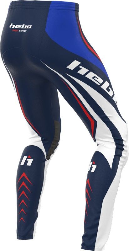 Pantaloni da prova Hebo White Retro Pro Collezione 2025