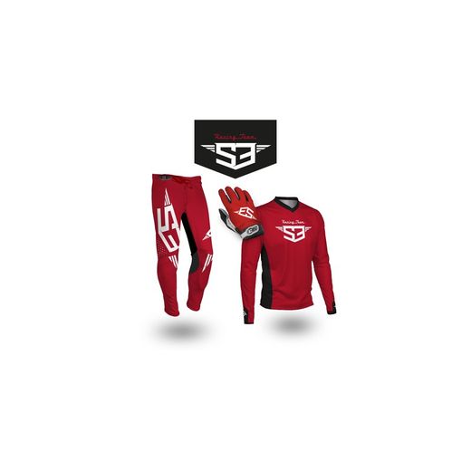 Pantaloni da Trial della collezione S3 Red