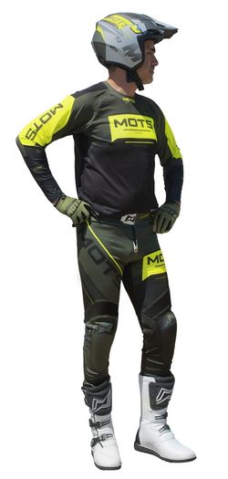 Pantalon Mots Trial Step8 Vert MT3119V