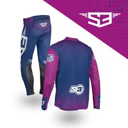 Pantaloni da Trial della linea S3 Lilla