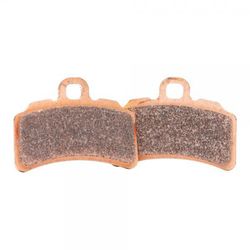 Testen Sie synthetische Bremsbeläge vorne von Braktec Galfer FD511-G1395