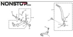 Montesa Cota 4rt Kickstarter originale. Prova