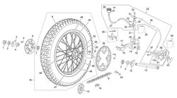 Pedale freno posteriore Sherco 2013-2022