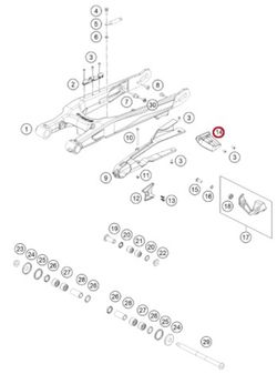 GasGas Trial TXT Kronenschutz ab 2019 BT57350GG-CPR-1