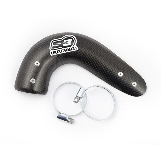 GasGas Carbon Auspuffschutz TXT 2002-Current Trial S3Parts