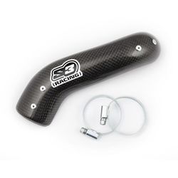 Protezione per scarico in carbonio Vertigo Trial S3Parts