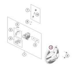 Protector Disco Freno Delantero Trial GasGas TXT desde 2023 A53509061000