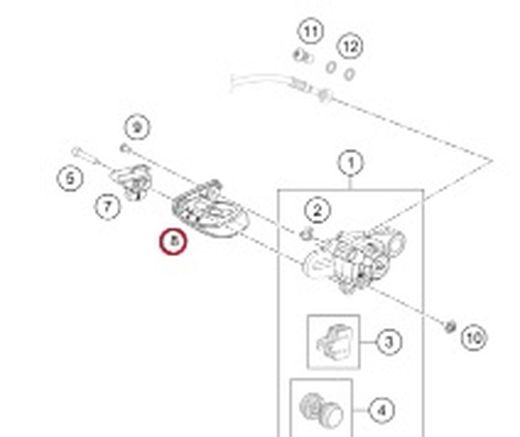 Protector Disco Freno Trasero GasGas Trial TXT desde 2019 BT57050GG-CPR-1