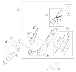 GasGas Trial TXT Schalldämpferschutz ab 2023 A53505090000
