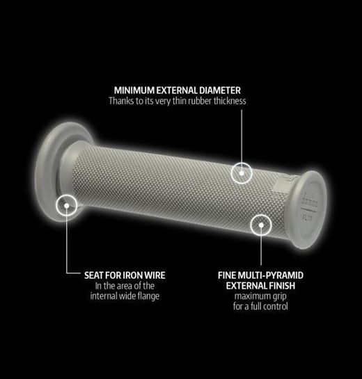 Domino Slim Medium Griffe für Trial-Motorrad