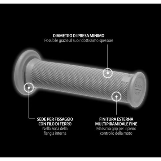 Manopole Moto DOMINO Slim per moto da Trial