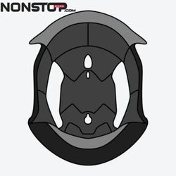 Austausch der Innenausstattung des Airoh Trr Trial-Helms