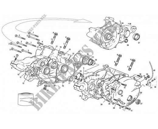Gas Gas Pro Schaftwellendichtung 18x24x4