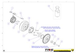 Cuscinetto unidirezionale per avviamento elettrico Trrs 52901