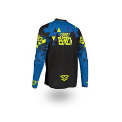 Maillot Enduro S3 Parts SORRY BRO COLLECTION Bleu Collection Mario Román SB-AS-7869