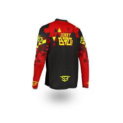 Enduro Jersey S3 Parts SORRY BRO COLLECTION Red Mario Román Collection