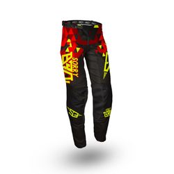 Calça de Enduro S3 Parts SORRY BRO COLLECTION Vermelha Coleção Mario Román