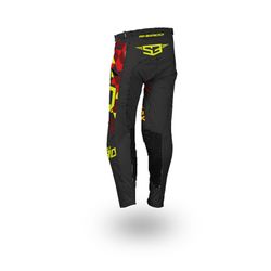 Calça de Enduro S3 Parts SORRY BRO COLLECTION Vermelha Coleção Mario Román