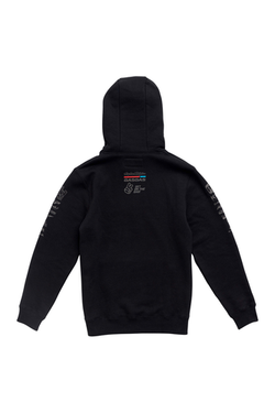 Sudadera GasGas con Capucha Troy Lee Negra