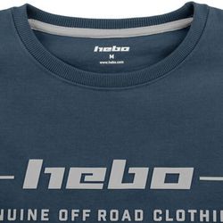 Felpa Hebo Factory Blu