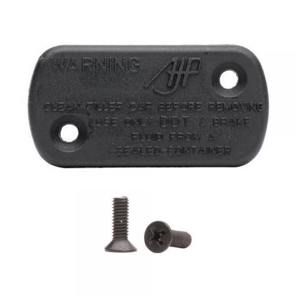 Tapa Bomba Freno y Embrague Ajp Dot4 Tapa Negra 180.00.106C