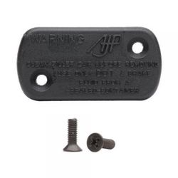 Coperchio pompa freno e frizione Ajp Dot4 Nero Cover 180.00.106C