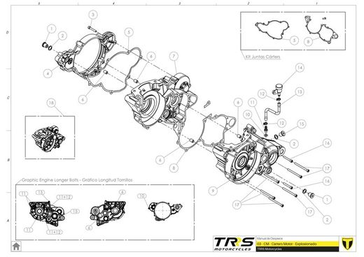 Coperchio Carter Frizione Nero Trrs 2018-2019