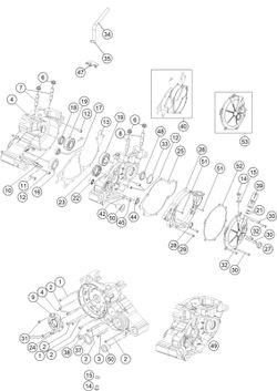 Kit Tapa Embrague GasGas Trial de 2002 a 2018 MT65000CT-CBN-1
