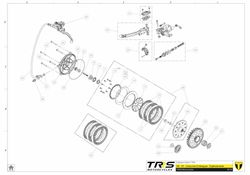 Coperchio Frizione Trrs 2016-2020 Trial