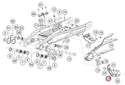 Tendicatena Gas Gas TXT dal 2019 Trial BT42000CT-CPR-1