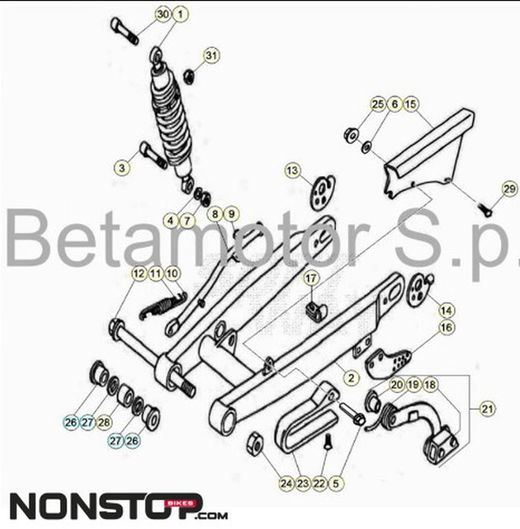 Tendicatena Beta EVO 80 - Rev 50/80 Prova